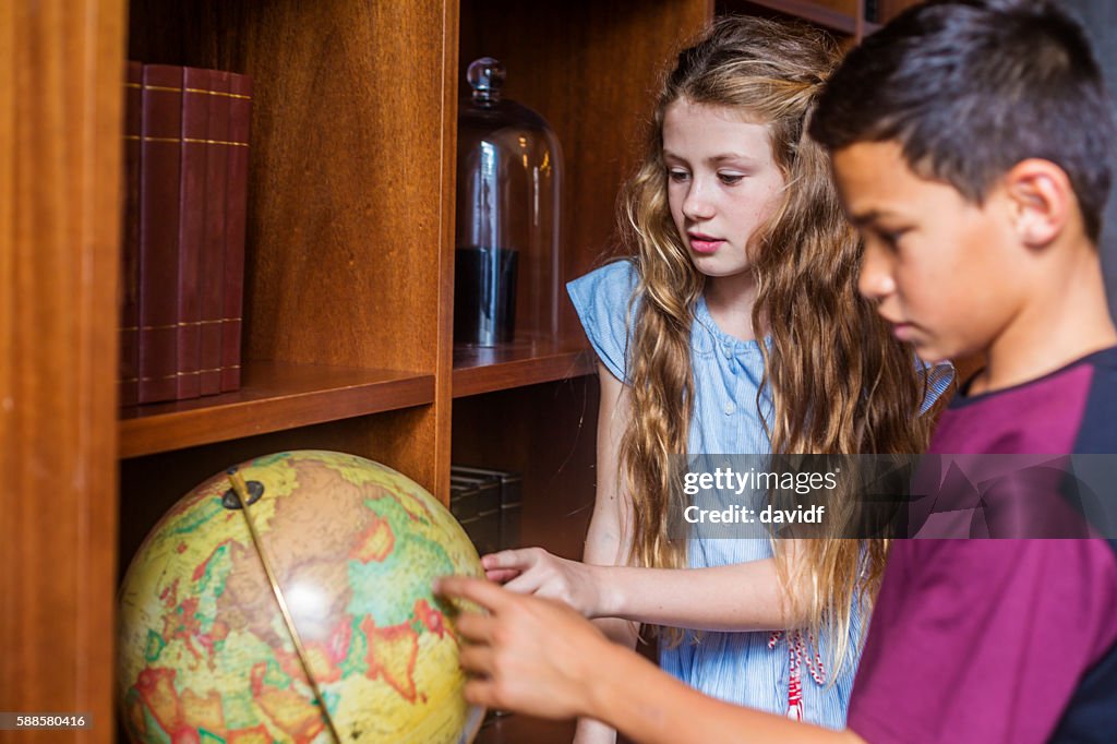 Young Students of Diverse Race Studying Together in New Zealand
