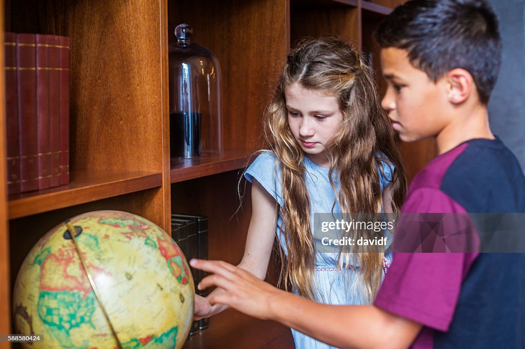 Young Students of Diverse Race Studying Together in New Zealand