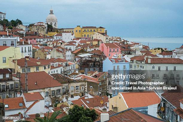 a view of lisbon city, lisbon portugal - brajeul sylvain fotografías e imágenes de stock