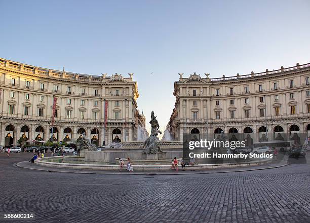 Republic Square Rome 1,672 Piazza Della Repubblica Stock Photos, High-Res Pictures, and ...