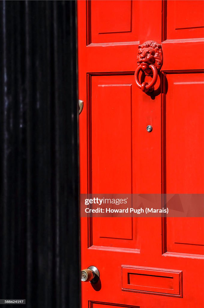 A coronation street door