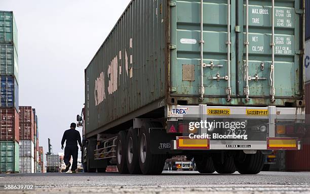 Japanese Container Line China Shipping Container Lines Co Photos and Premium High Res Pictures ...