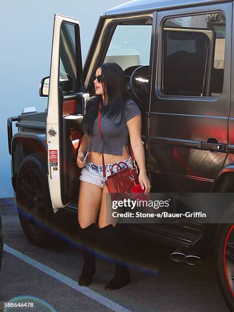 Ariel Winter is seen on August 11, 2016 in Los Angeles, California.