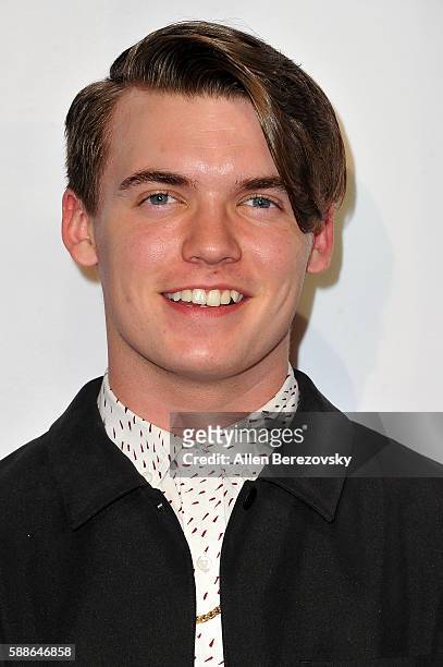 Actor Grayson Hunter Goss attends the 12th Annual HollyShorts Opening Night Celebration at TCL Chinese 6 Theatres on August 11, 2016 in Hollywood,...