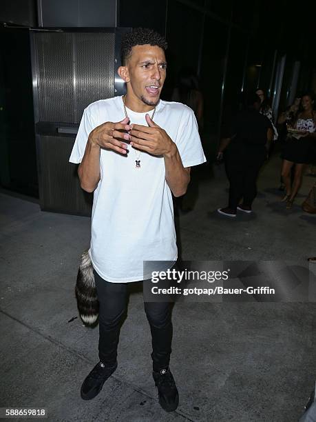 Khleo Thomas is seen on August 11, 2016 in Los Angeles, California.