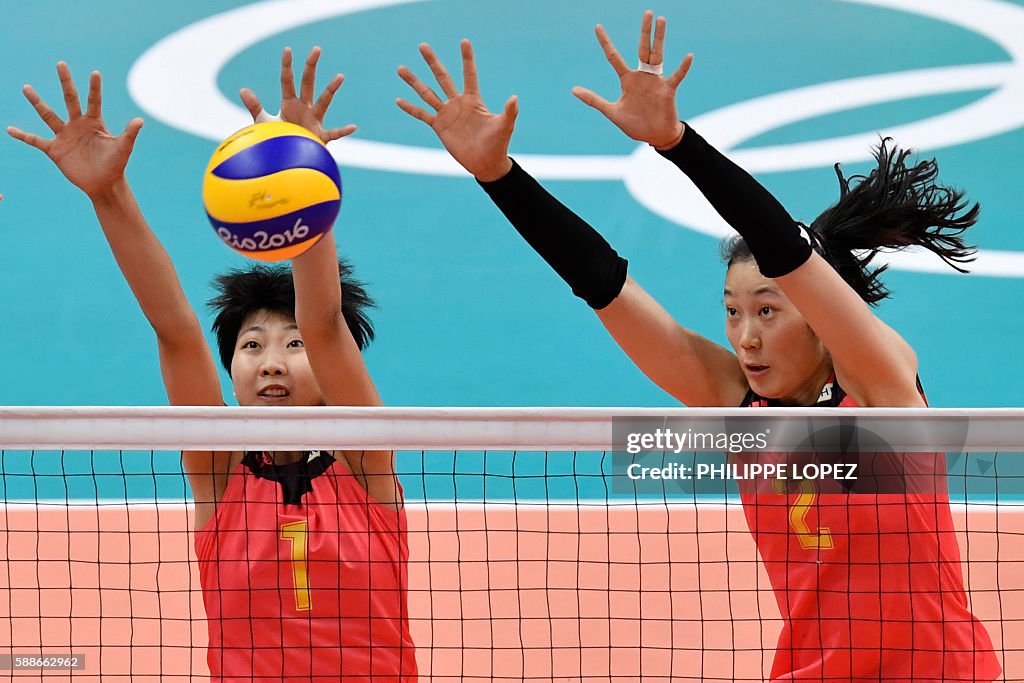 VOLLEYBALL-OLY-2016-RIO-CHN-SRB