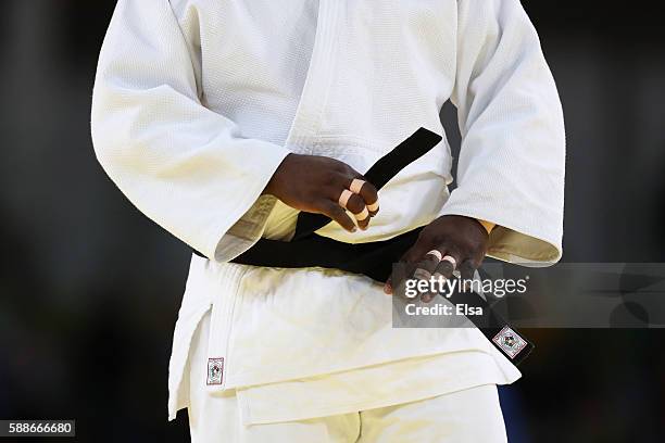 Detail image during the Men's +100kg Judo contest on Day 7 of the Rio 2016 Olympic Games at Carioca Arena 2 on August 12, 2016 in Rio de Janeiro,...