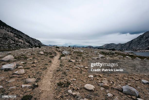 sierra nevada mountains, usa - high sierra trail stock pictures, royalty-free photos & images