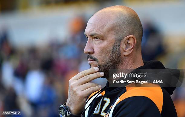 Walter Zenga manager / head coach of Wolverhampton Wanderers during the EFL Cup match between Wolverhampton Wanderers and Crawley Town at Molineux on...