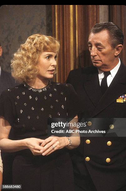 Miniseries - Airdate: November 13, 15 through 17, 20 and 23, 1988 / May 7 through 10 and 14, 1989. VICTORIA TENNANT;ROBERT MITCHUM