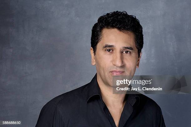 Actor Cliff Curtis of 'Fear the Walking Dead' is photographed for Los Angeles Times at San Diego Comic Con on July 22, 2016 in San Diego, California.