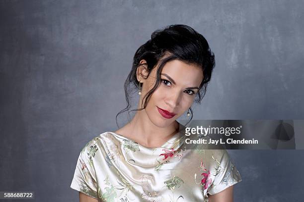 Actress Danay Garcia of 'Fear the Walking Dead' is photographed for Los Angeles Times at San Diego Comic Con on July 22, 2016 in San Diego,...