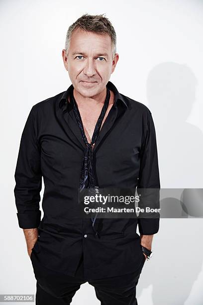 Sean Pertwee from FOX's 'Gotham' poses for a portrait at the 2016 Summer TCA Getty Images Portrait Studio at the Beverly Hilton Hotel on August 8th,...