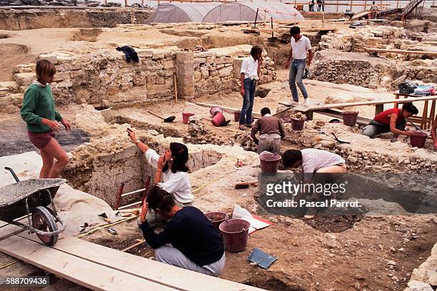 Archaeological Digs at the Louvre