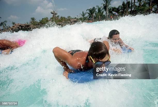 typhoon lagoon at disney world - typhoon lagoon stock pictures, royalty-free photos & images