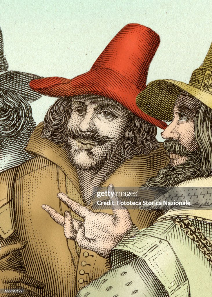 GUY FAWKES AND ROBERT CATESBY