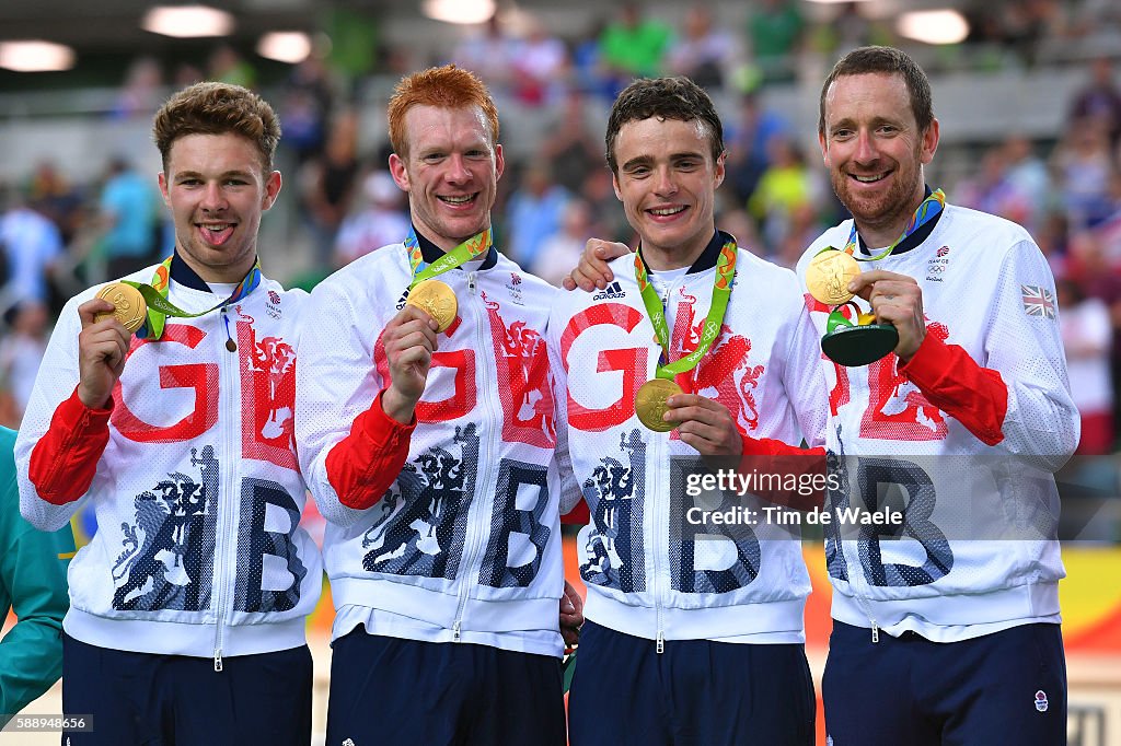 Cycling: 31st Rio 2016 Olympics / Track Cycling: Men's Team Pursuit Finals