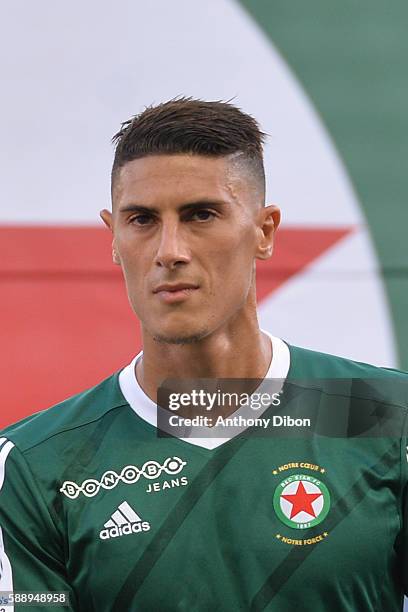 Jean Mehdi Tahrat of Red Star during the football Ligue 2 match between Red Star fc and Stade Brestois 29 Brest at Stade Jean Bouin on August 12,...