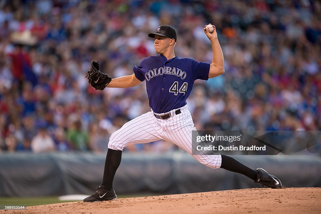 Texas Rangers v Colorado Rockies