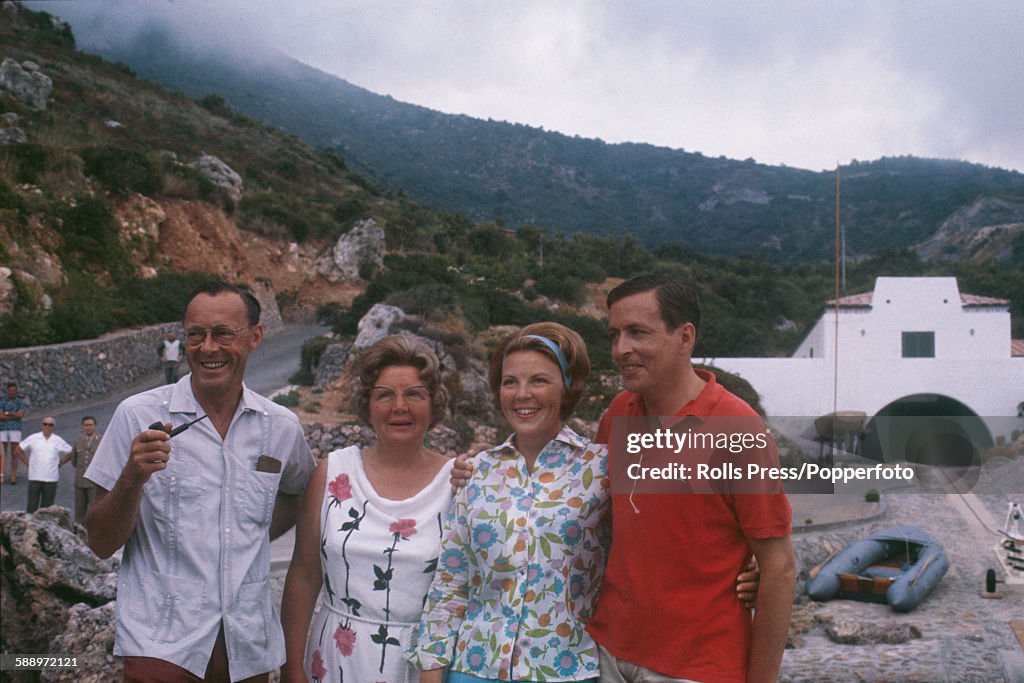 Dutch Royal Family On Holiday In Italy