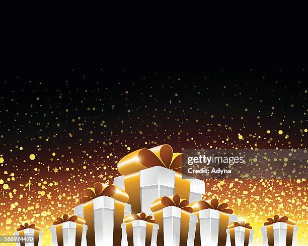 1,042 Black And Gold Gift Box Stock Photos, High-Res Pictures, and ...