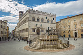 Fontana Maggiore on Piazza IV Novembre in Perugia, Umbria, Italy