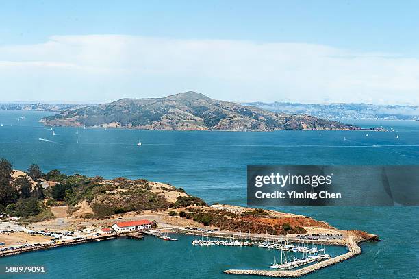 angel island in san francisco bay - angel island imagens e fotografias de stock