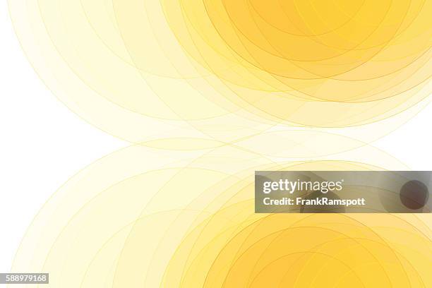 sunshine semi circle background horizontal - yellow abstract background stock illustrations