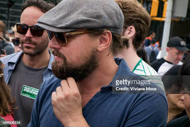 New York - Leonardo DiCaprio marched. It's being called the largest mobilization against climate change in the history of the planet. Hundreds of...