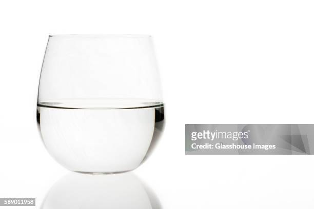glass of water - drinking glass stock pictures, royalty-free photos & images