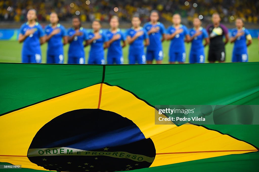 Brazil v Australia - Quarterfinal: Women's Football - Olympics: Day 7