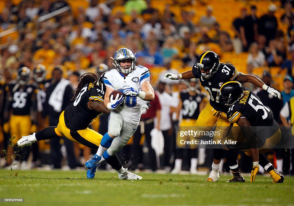 Detroit Lions v Pittsburgh Steelers