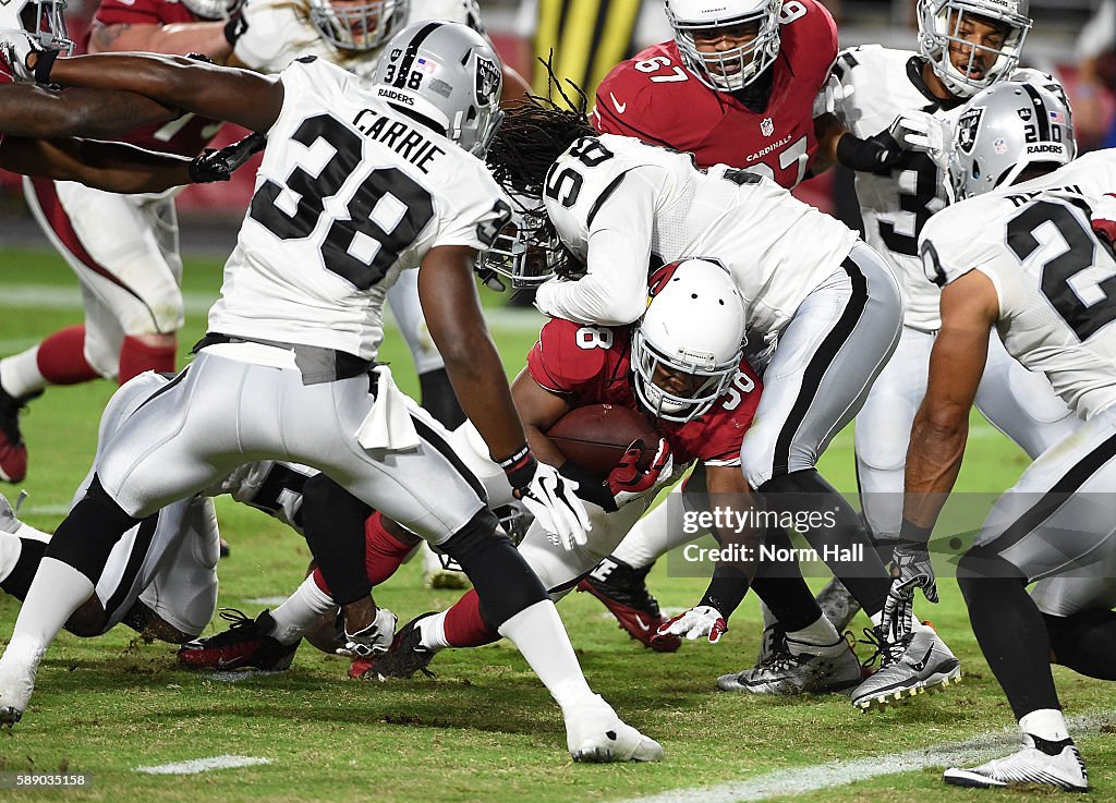 Oakland Raiders v Arizona Cardinals