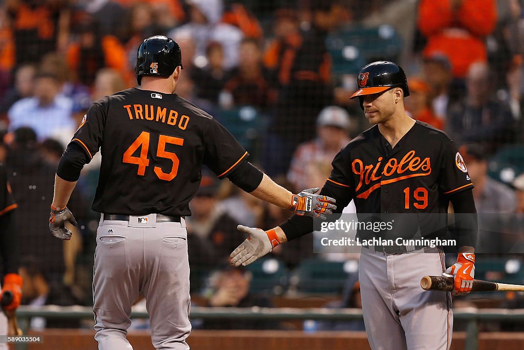 Baltimore Orioles v San Francisco Giants