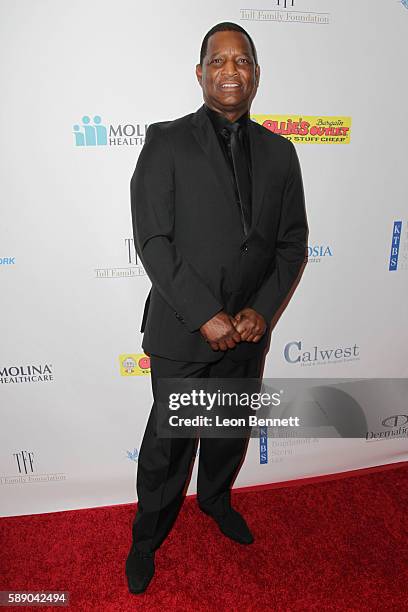 Retired MLB player Jerry Royster attends 16th Annual Harold And Carole Pump Foundation Gala - Arrivals at The Beverly Hilton Hotel on August 12, 2016...