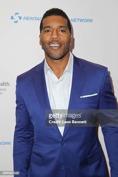 Retired NBA player Jimmy Jackson attends 16th Annual Harold And Carole Pump Foundation Gala - Arrivals at The Beverly Hilton Hotel on August 12, 2016...