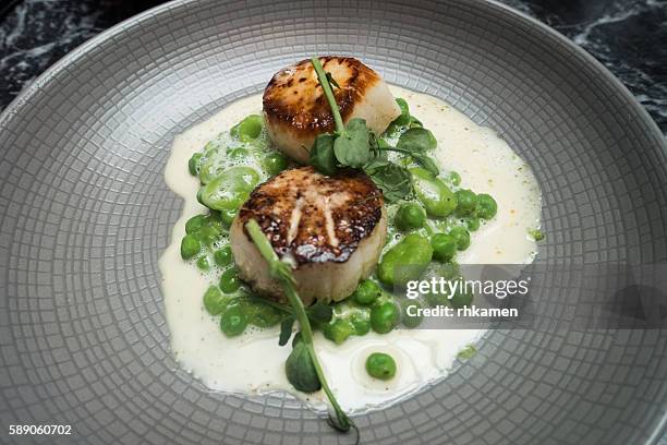 Scallop Roe Veloute 107 Veloute Stock Photos, High-Res Pictures, and Images - Getty Images