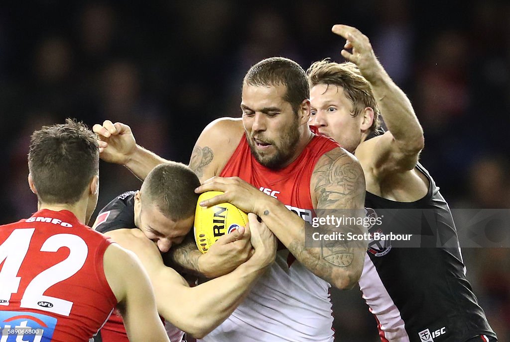 AFL Rd 21 - St Kilda v Sydney