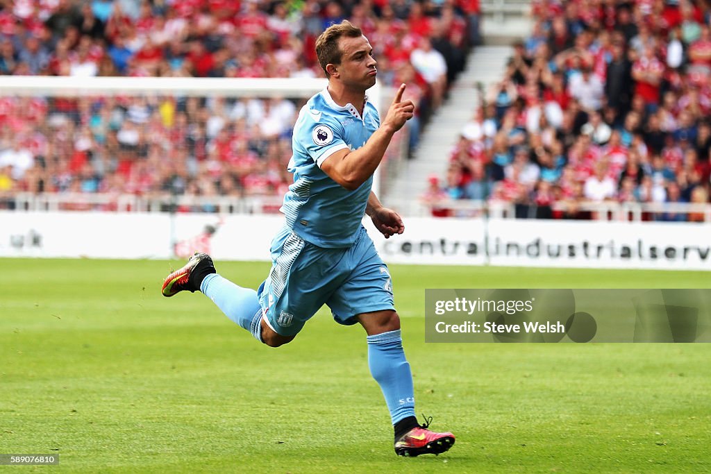 Middlesbrough v Stoke City - Premier League