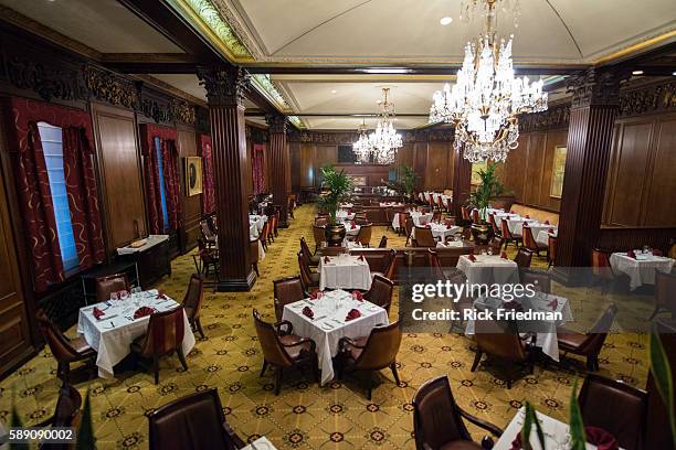 Parker's restaurant at Omni Parker House Hotel in Boston, MA on August 21, 2013. President John F. Kennedy allegedly proposed to Jacqueline Bouvie at...