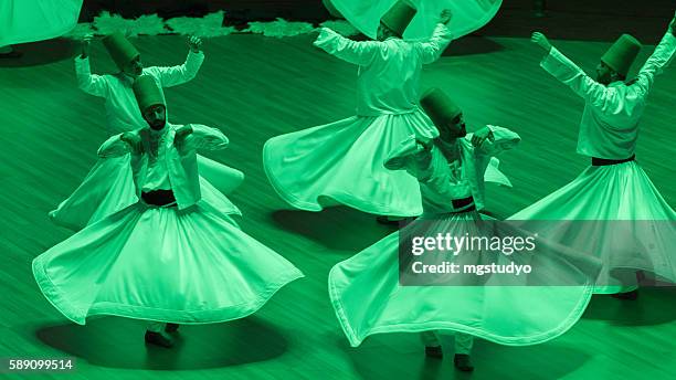 mevlana-semazen - sufi stock pictures, royalty-free photos & images