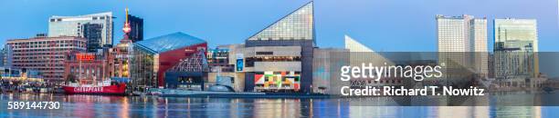 baltimore's inner harbor - national aquarium stock pictures, royalty-free photos & images