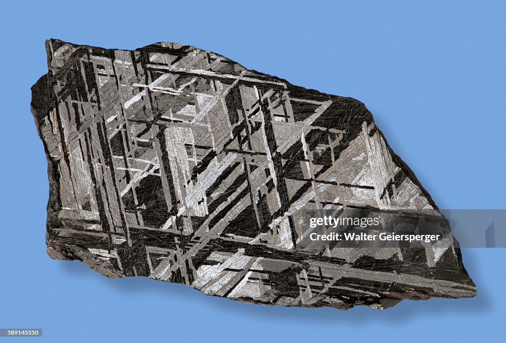 Close-up of Meteorite from Gibeon