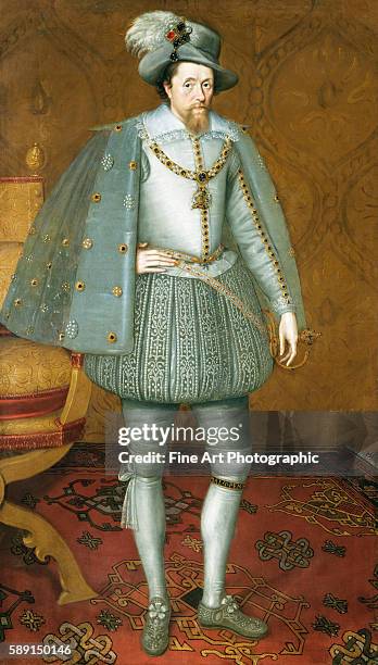 The Sutherland Portrait of James VI of Scotland by John de Critz