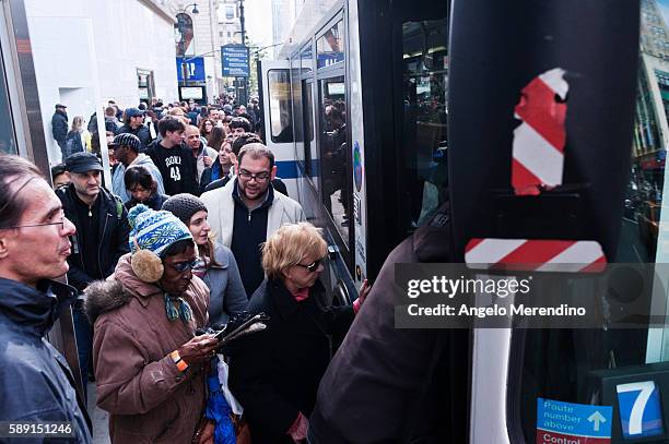 Bus Rider Line 688 Mta City Bus Stock Photos, High-Res Pictures, and Images - Getty Images