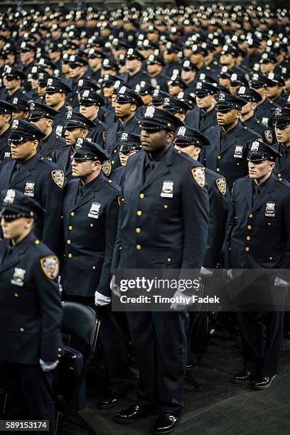 Metro Pd Graduation 125 Graduation Ceremony Held At Madison Square Gardens Stock Photos ...