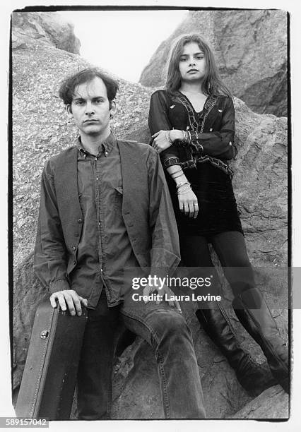 Hope Sandoval and David Roback of Mazzy Star