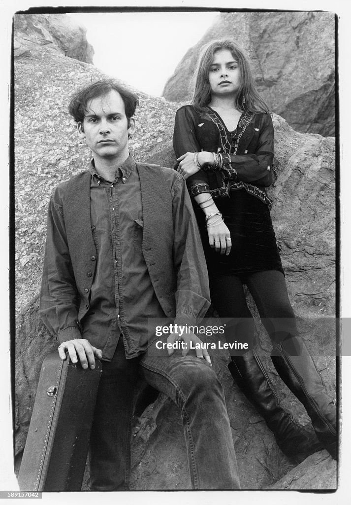 David Roback Hope Sandoval and David Roback of Mazzy Star News Photo - Getty Images