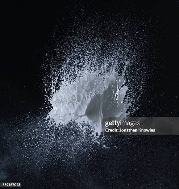 balloon explosion - dairy product stock pictures, royalty-free photos & images