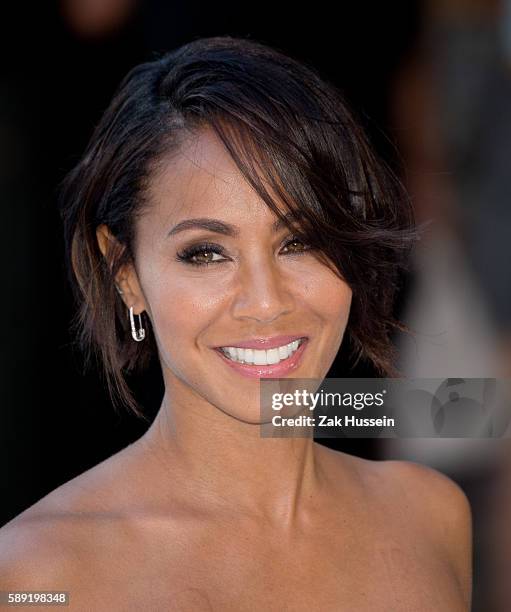 Jada Pinkett Smith arriving at the European Premiere of Magic Mike XXL in Leicester Square, London.